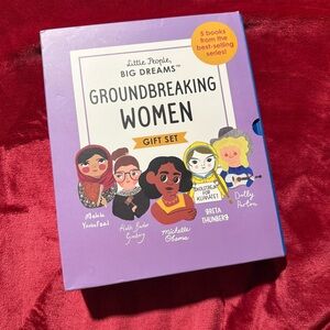 Little People Big Dreams Groundbreaking Women 5 Book Gift Set